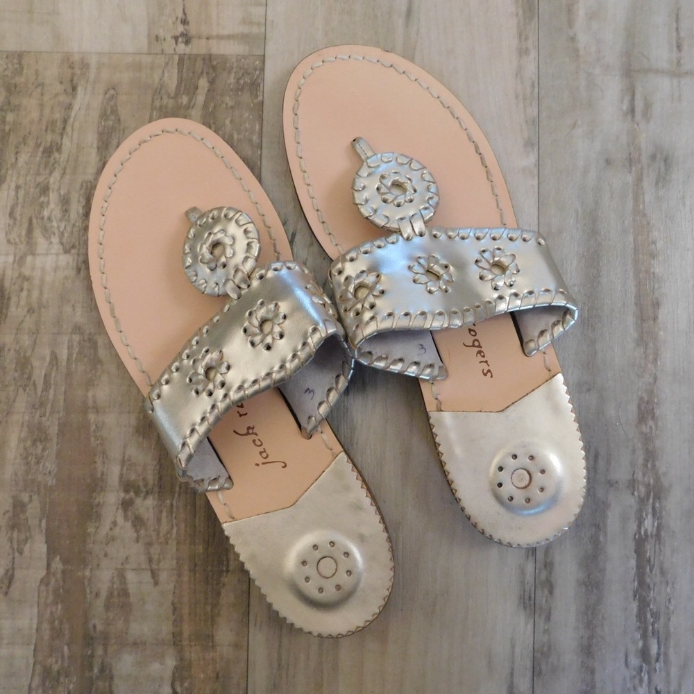 Girl’s Platinum Jack Rogers